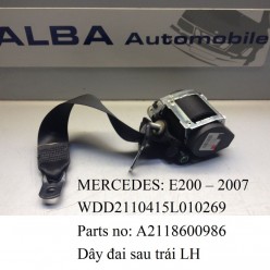 Dây đai an toàn Mercedes E200 2007 A2118600986